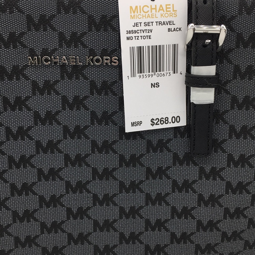 MICHAEL KORS MD TZ TOTE BLACK 38S9CTVT2V - Picture 4 of 8